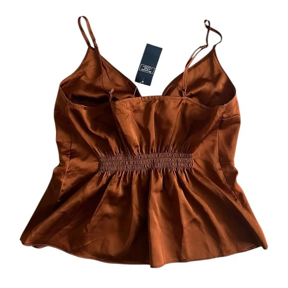 Abercrombie Satin Tie-Front Camisole - Picture 5 of 5